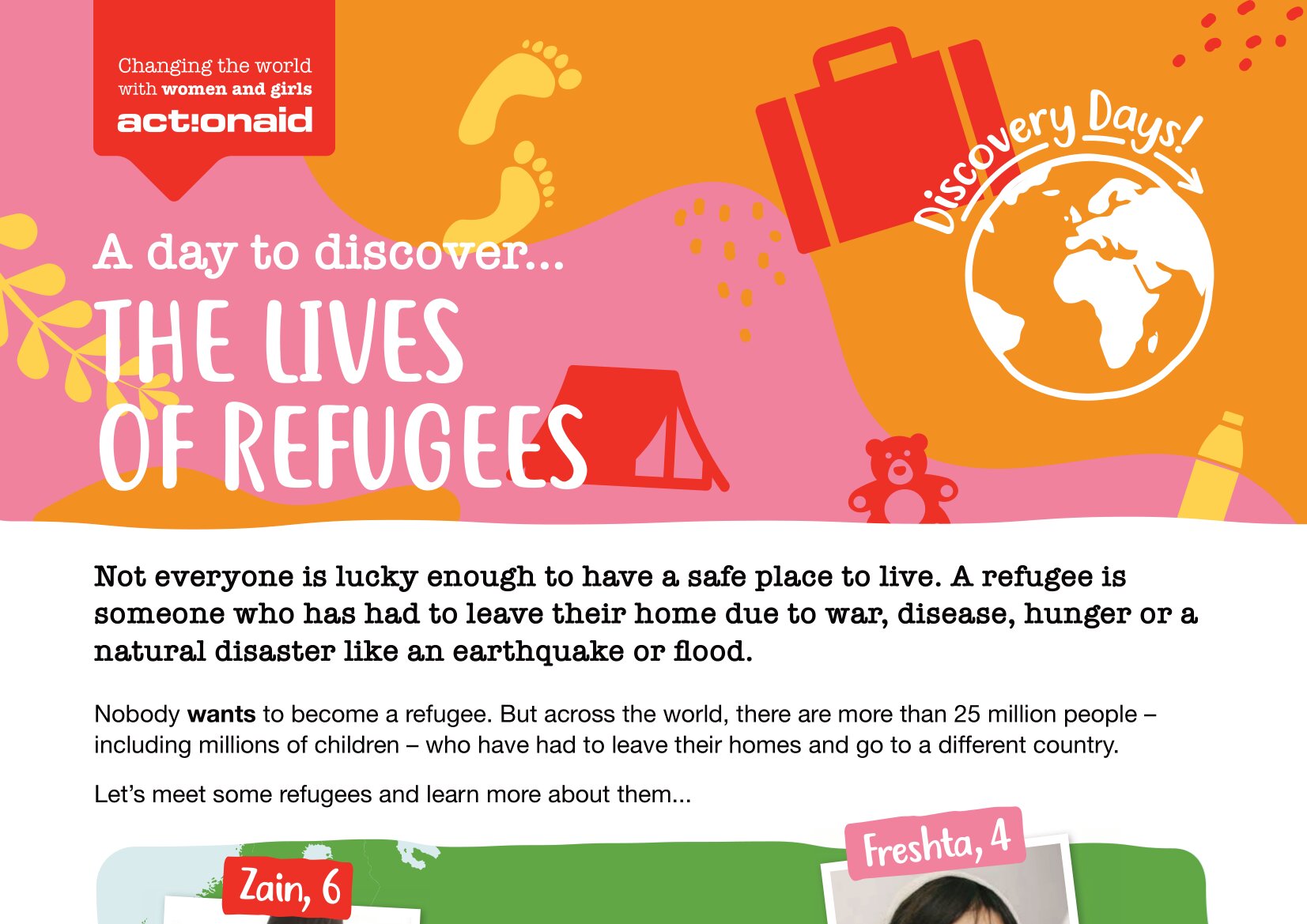 Refugees activity pack