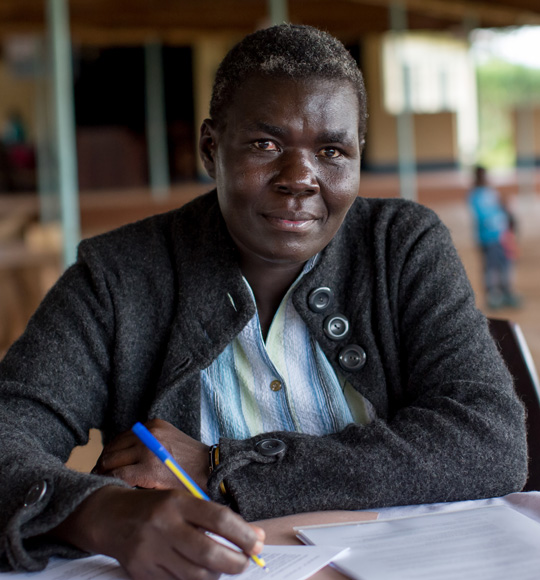 Mary Omwanda Akach is a member of the Nyarongi women’s network and the Chairperson of their paralegal team