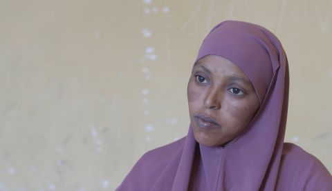 Picture of a woman looking away from camera