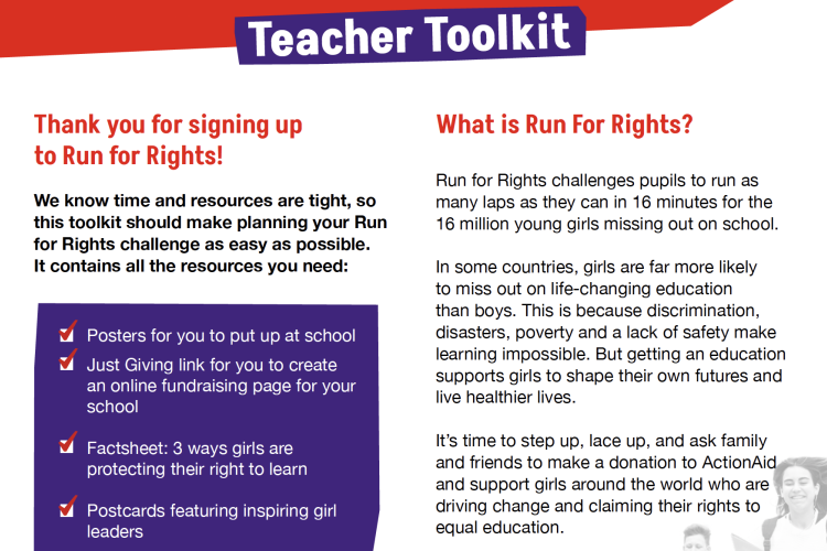 RFR teacher toolkit