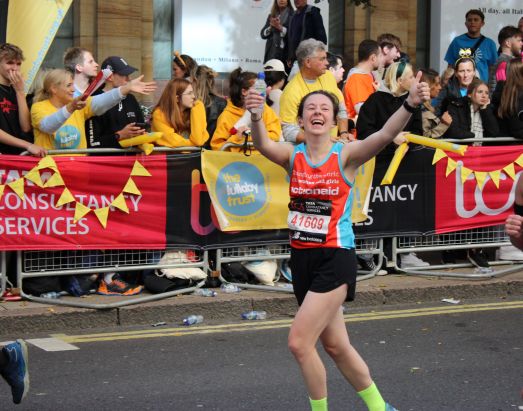 ActionAid supporter runs the London Marathon 2022