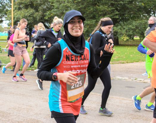 Nehaal running royal parks