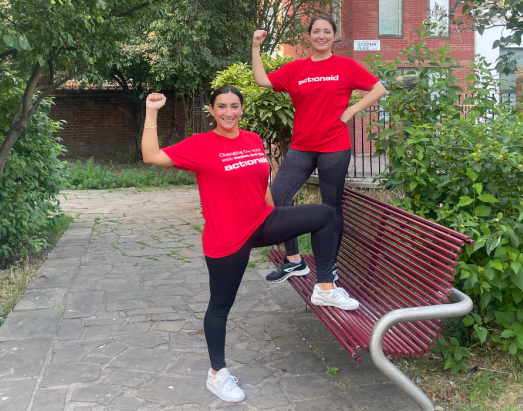 ActionAid staff get ready to take on The 137 Challenge