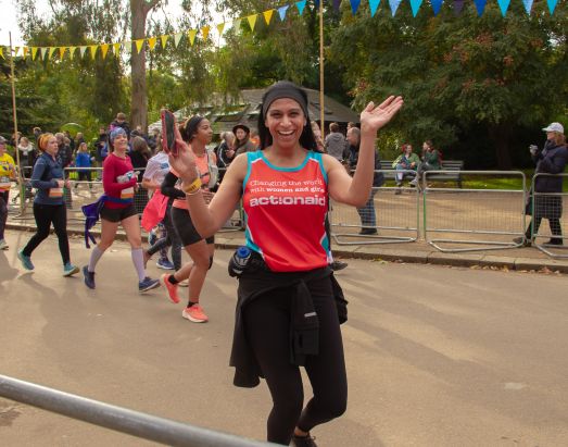 ActionAid supporter Kalbir runs Royal Parks Half Marathon