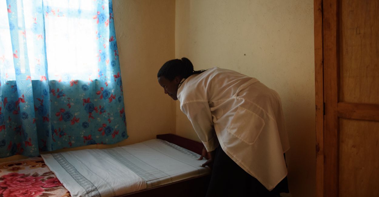 Free sanitary towels for Kenya’s schoolgirls ActionAid UK