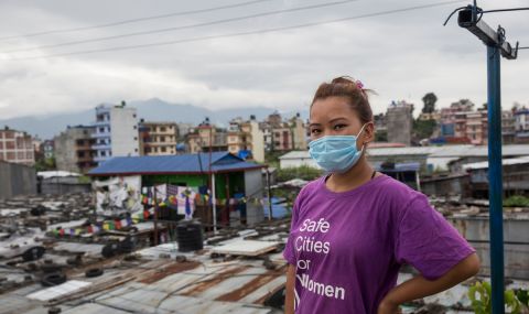 Barsha, 23, is a volunteer working on the frontline of ActionAid’s coronavirus response in Nepal.