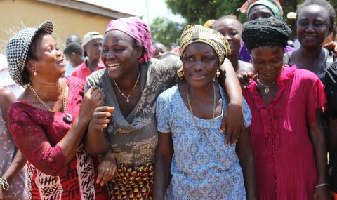 Women affected by the Ebola crisis in Sierra Leone have received support from ActionAid to rebuild their lives and livelihoods