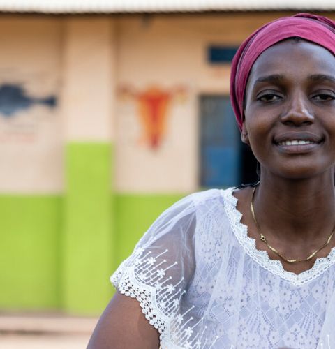 Razia (25) is a feminist leader and activist who attended Stepdown training workshops run by ActionAid.  Razia has since been conducting several workshops on making reusable pads, women's rights and family planning. Esther Mbabazi / ActionAid