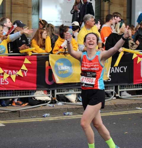 ActionAid supporter runs the London Marathon 2022