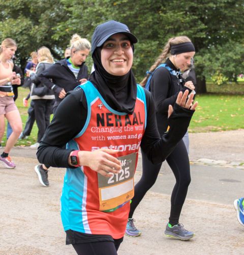 Nehaal running royal parks