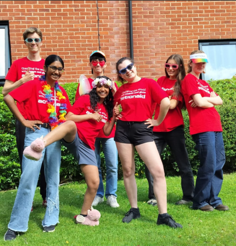 Group of students hold dance fundraiser for ActionAid