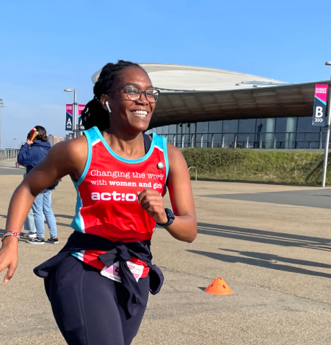 Mary runs the Women's Run Series 2025.