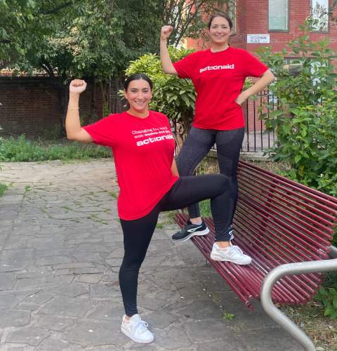 ActionAid staff get ready to take on The 137 Challenge
