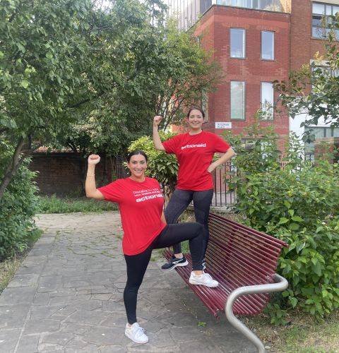 ActionAid staff get ready to take on The 137 Challenge