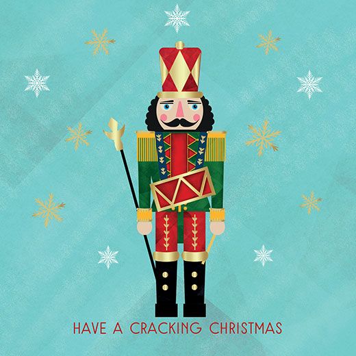 Nutcracker Christmas card