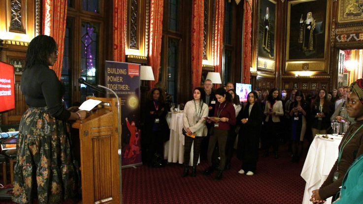 Dr Kendi Guantai, ActionAid UK’s Chair of Trustees at the Parliamentary event in November.