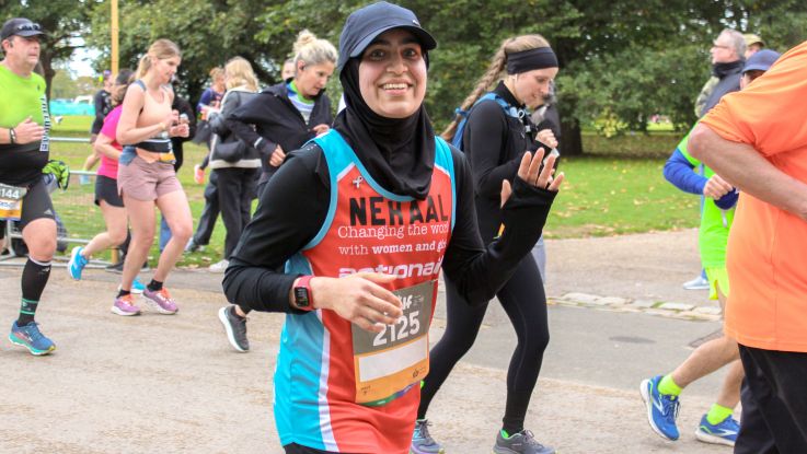 Nehaal running royal parks