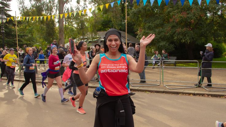 ActionAid runner