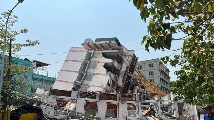 80% of Mandalay has been destroyed in the recent Myanmar earthquake.