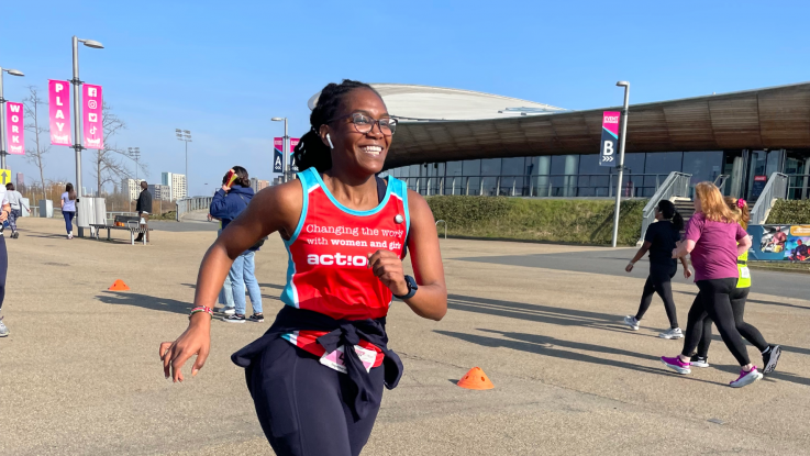 Mary runs the Women's Run Series 2025.