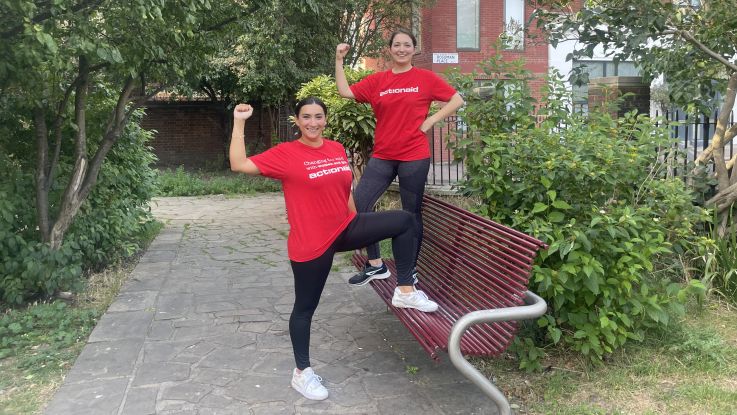 ActionAid staff get ready to take on The 137 Challenge