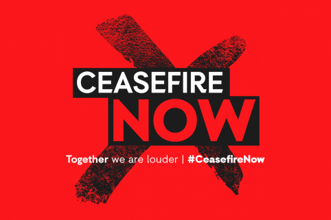 Join us and demand a #CeasefireNow